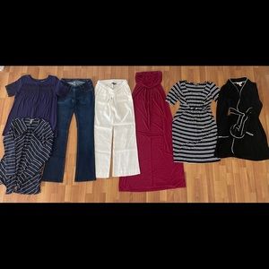Maternity LOT - XS/S/27 waist - most from Pea in the Pod
